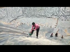 HDPE Havuz Liner Geomembrane kaynak makinesi Otomatik 0.2mm-2.0mm