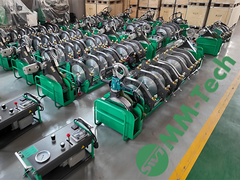 MM-Tech Drenaj Boru Montajı İçin Alın Kaynak Makinesi