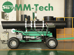 MM-Tech Trailer butt fusion kaynak makinesi HDPE borusunu ısıtır ve butlar