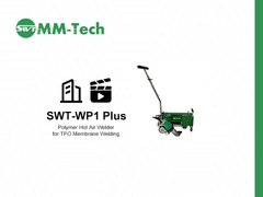 Bu MM-Tech SWT-WP1 Plus polimer sıcak hava kaynak makinesi çok güçlü.