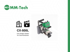 0.8-3mm CX500L Jeomembran Kaynak Makinesi (Çöp Depolama Alanları İçin)