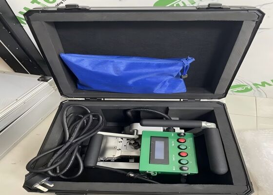 0.5mm-1.5mm CX300 Balık havuzu için bakırlı sıcak kenarlı geomembran kaynak makinesi 220V