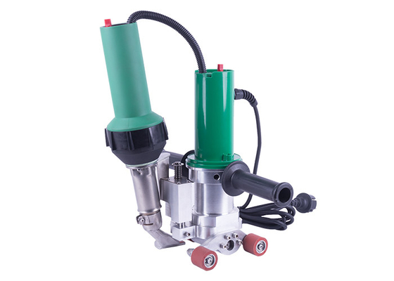 Endüstriyel Kumaşlarda Sıcak Hava 1700w Tente Kaynak Makinesi Plastik Pvc Afiş Bant
