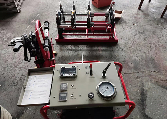 32-160mm Hdpe Boru Alın Füzyon Kaynak Makinası 220v