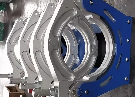 Sıcaklık Diaplay ile 630mm Hdpe Boru Alın Füzyon Kaynak Makinesi
