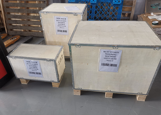 90mm - 250mm Hdpe Boru Alın Füzyon Kaynak Makinası 4.25kw