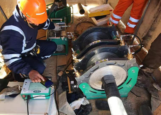 Data Logger ile 200mm Boru Hdpe Butt Füzyon Makinesi