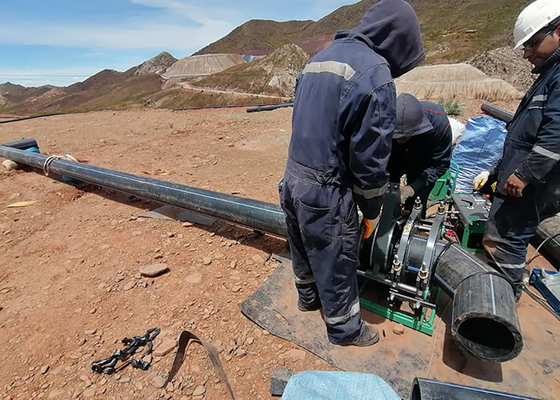 Data Logger ile 200mm Boru Hdpe Butt Füzyon Makinesi