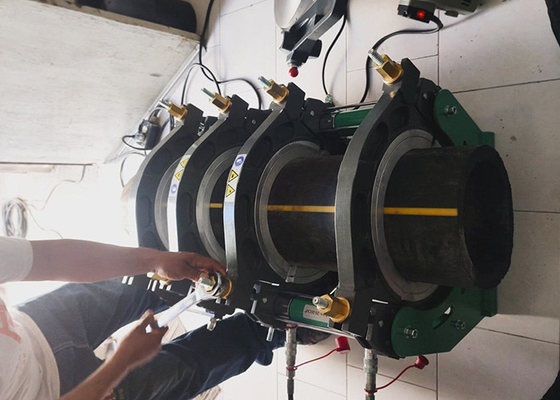 3 İnç - 14 İnç Alın Füzyon Hdpe Hidrolik Kaynak Makinesi 50hz