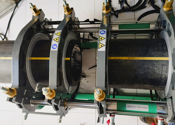 Polifüzyon Tüpü Hidrolik Alın Füzyon Kaynak Makinesi 6.25kw