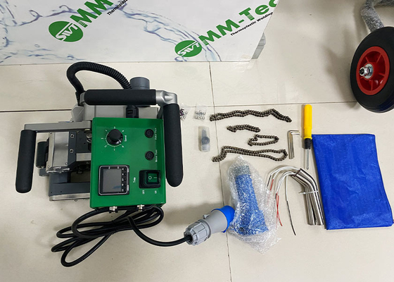 220V Sıcak Kama Kaynak Makinesi Geomembran Sızdırmazlık 0.8-3.0mm HDPE PP PVC