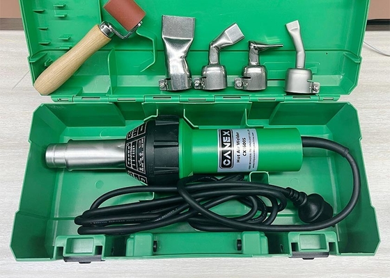 1600W sıcak hava tabancası PVC zemin kaynak makinesi sıcaklığı ayarlanabilir CX1600S
