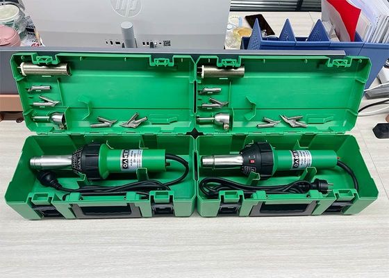 PE / PP / PVC / ABS / PVDF CX1600S Sıcak Hava Kaynak Makinesi Düşük Gürültü ve Çeşitli Nozul Seçenekleriyle