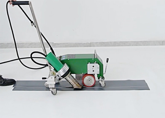 PVC Tarpaulin Sıcak Hava Kaydırıcı 20V 4200W Aşırı Kaydırma Makinesi