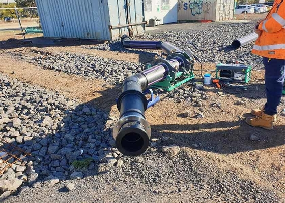 Gaz Kimya Tesislerinde HDPE PVDF Borular İçin Sağlam Hidrolik Boru Füzyon Kaynak Ekipmanı
