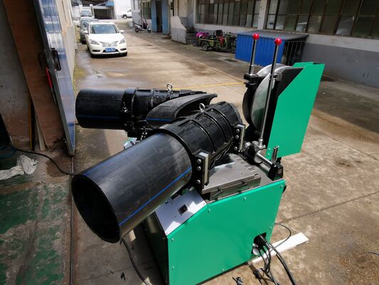 HDPE PP Dirsek Tee & Çapraz Y Kaynak Tipleri için 90-315mm Atölye Montaj İmalat Kaynak Füzyon Makinesi