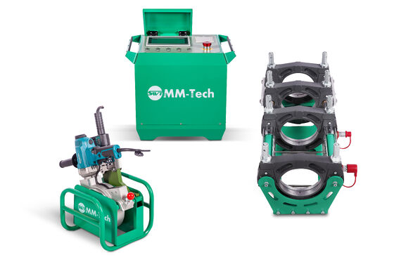 63mm-200mm Automatic CNC HDPE Butt Welding Machine 