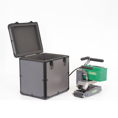 220V CX600 Geomembran Sıcak Wedge Kaynaklama Makinesi Bakır Sıcak Wedge ile 0.8-4.0mm Kalınlığı