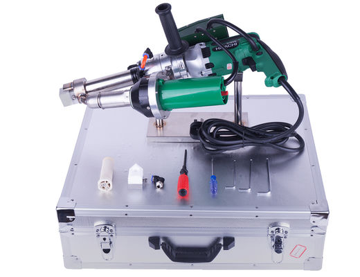 220V 3 / 4MM Kaynak Çubuğu Yeşil Tip Kaynaklı Ekstrüzyon Kaynak Tabancası