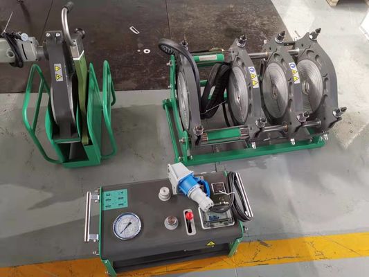 220V 50HZ 60HZ Hidrolik Alın Füzyon Kaynak Makinesi, Plastik Boru Eklem Makinesi