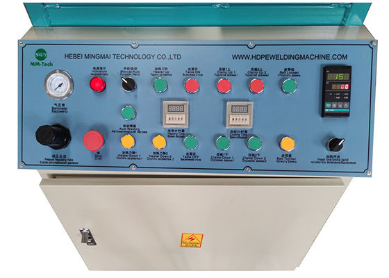 Endüstriyel Tank Levha Alın Füzyon Kaynak Makinesi 1500W DVS PP Kaynaklı