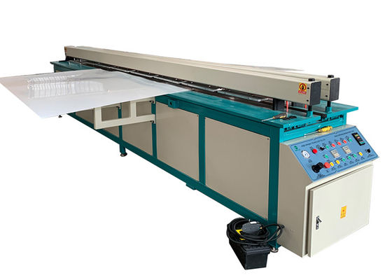 4 Metre Plastik Levha Bükme Makinesi, Plastik Levha Kaynakçısı 12KW Isıtma