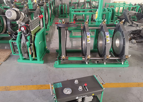 HDPE Hidrolik Alın Füzyon Kaynak Makinesi Özelleştirilmiş 2 Yıl Garanti