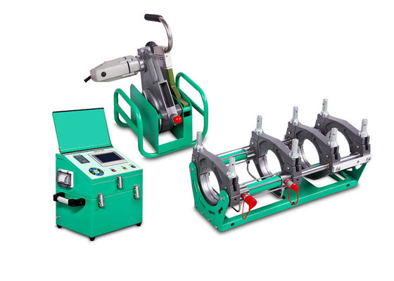 50HZ 60HZ HDPE Boru Alın Füzyon Kaynak Makinesi 24 Ay Garanti