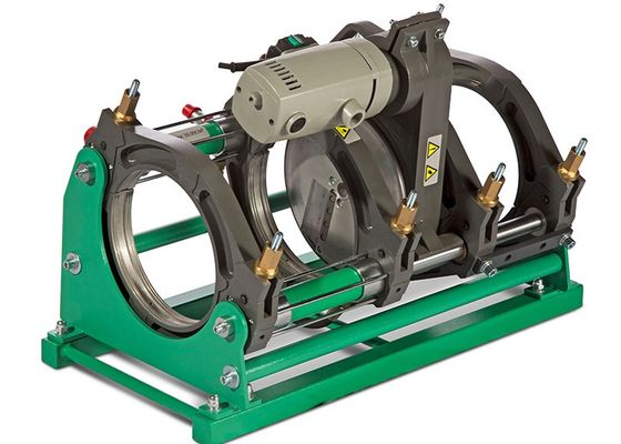 Plastik Kaynaklı HDPE Boru Alın Füzyon Kaynak Makinesi 90mm-250mm