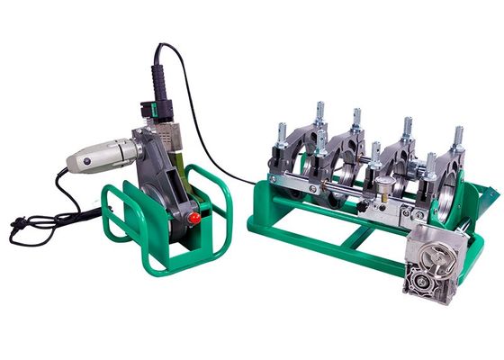 Düşük Başlangıç ​​Basıncı Poli Kaynak Makinesi, Manuel Boru Bağlantı Makinesi 50mm 160mm