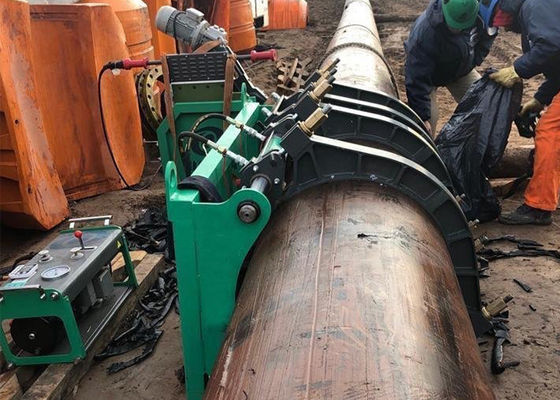 Hdpe Borusu İçin Şantiye Hidrolik Alın Füzyon Kaynak Makinesi