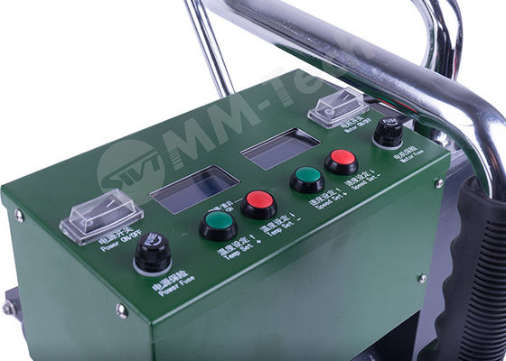 12CM Örtüşme Genişliği 50/60 HZ 1800W Geomembran Kaynak Makinesi