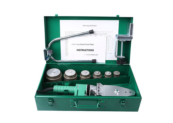 220V Kalıp Başlı Soket Füzyon Kaynak Makinesi DVS Standart 20mm 63mm