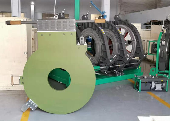 Hdpe PE Boru için Termofüzyon Hidrolik Alın Füzyon Kaynak Makinesi 630mm 1000MM