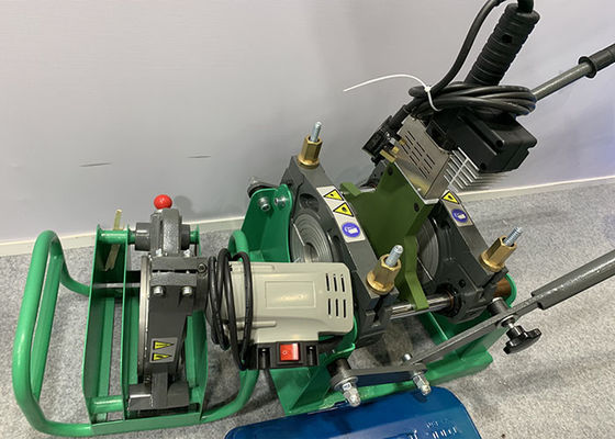 230V 50mm-160mm Plastik Boru Ekleme Makinesi, Hdpe Alın Kaynak Makinesi