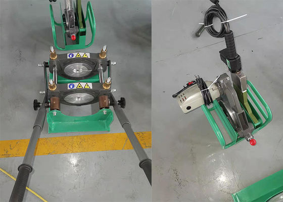 220V 50Hz 40-110mm PE Boru Manuel Alın Füzyon Kaynak Makinesi