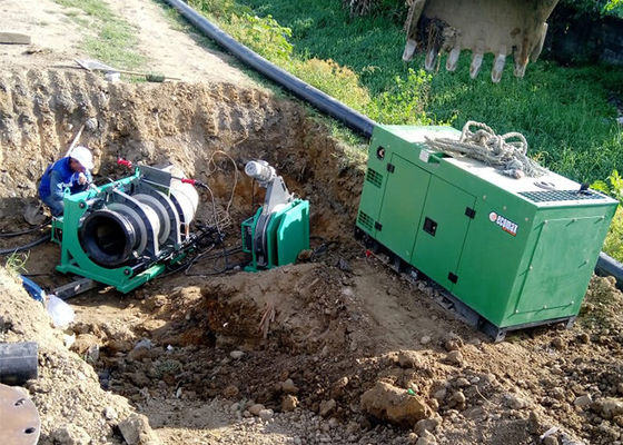 90mm - 250mm için Otomatik PE PPR HDPE Boru Alın Füzyon Kaynak Makinesi