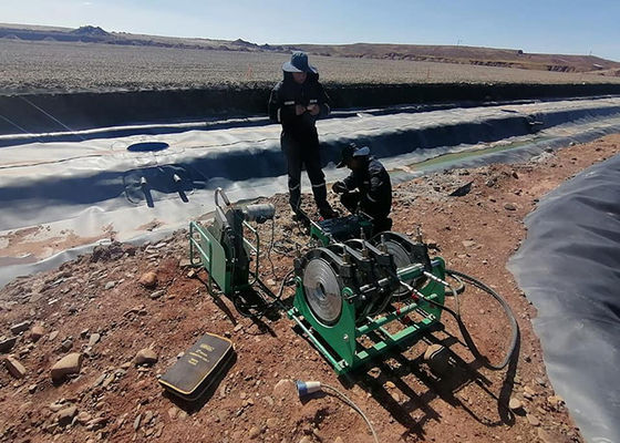 380v Pe 10.3kw Hdpe Boru Alın Füzyon Kaynak Makinesi