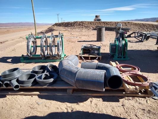 355mm Su Temini Borusu Sıcak Eklem Hdpe Alın Kaynak Makinesi