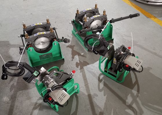 Hdpe Polietilen Yerleştirme Plastik Füzyon Kaynak Ekipmanları Sıcak Eriyik Birleştirme