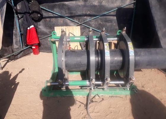 Sıcak Eriyik 160mm Manuel Hdpe Boru Kaynak Makinası
