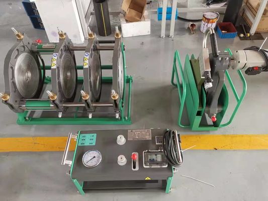 Madencilik Hdpe Boru Alın Füzyon Kaynak Makinesi 90-315mm Birleştirme