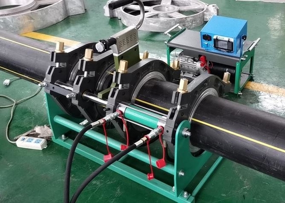 380v Hdpe Boru Düşük Gürültülü Hidrolik Alın Füzyon Kaynak Makinesi