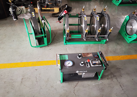 90-355mm Hdpe Boru Alın Füzyon Kaynak Makinası Birleştirme