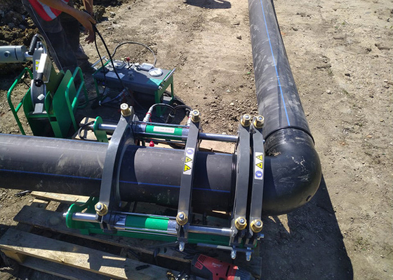 90-355mm Hdpe Boru Alın Füzyon Kaynak Makinası Birleştirme