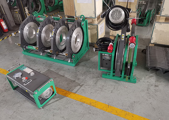 450mm Hdpe Hidrolik Alın Füzyon Kaynak Makinesi Boru Birleştirme Ce
