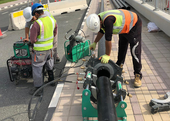 160mm Hidrolik Alın Füzyon Makinesi Hdpe Boru Birleştirme