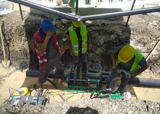 220V 315mm Boru Hdpe Alın Füzyon Makinesi Hidrolik