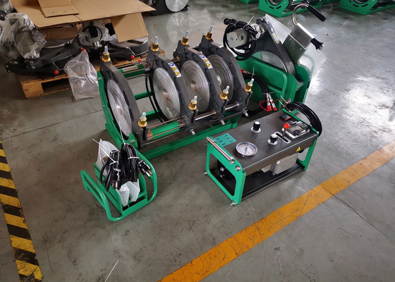 Hdpe Boru İçin 50-160mm Hidrolik Alın Füzyon Kaynak Makinesi