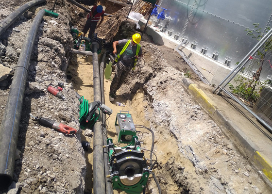 280mm İçin Hdpe Hidrolik Alın Füzyon Kaynak Makinesi